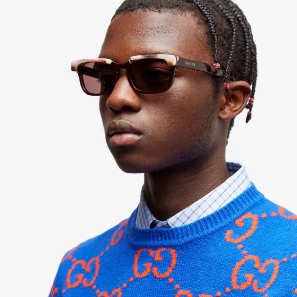 NEW GUCCI GG1166S 001 UNISEX SUNGLASSES GUCCI NEW COLLECTION - Picture 11 of 15